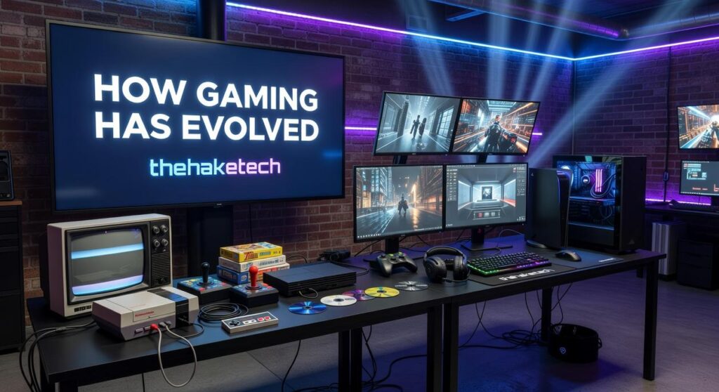 how gaming has evolved thehaketech