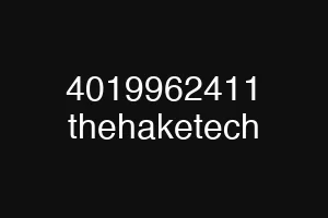 4019962411 thehaketech